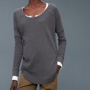 Aritzia TNA Golden Waffle Shirt